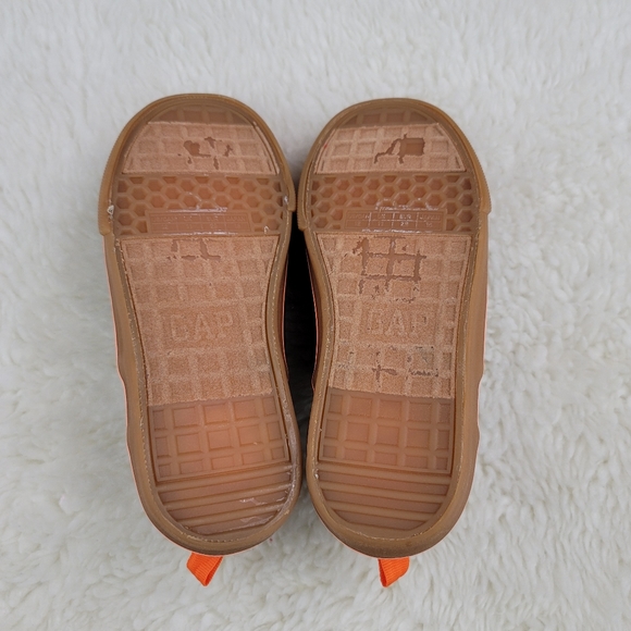 Gap Kids Embroidered Palm Trees Canvas Slip On Shoes Sz 12 - Picture 10 of 12